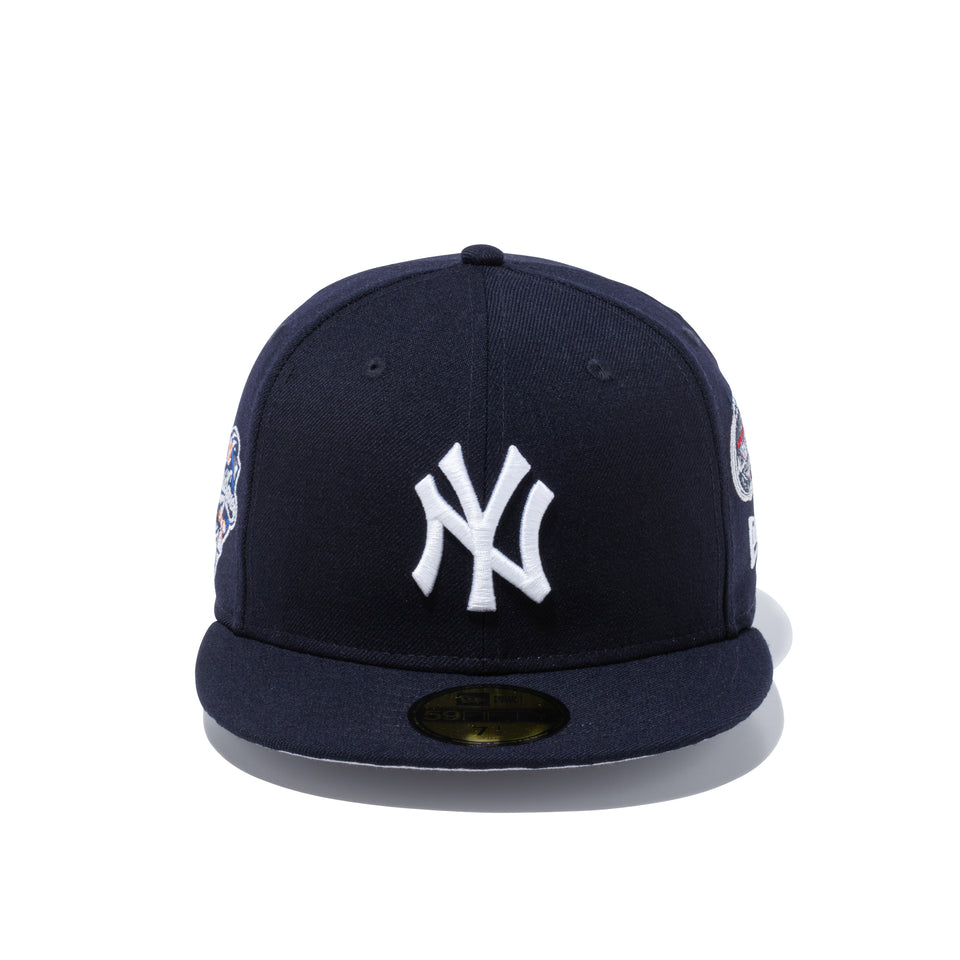 59FIFTY MLB エンブレム ニューヨーク・ヤンキース マルチロゴ ネイビー