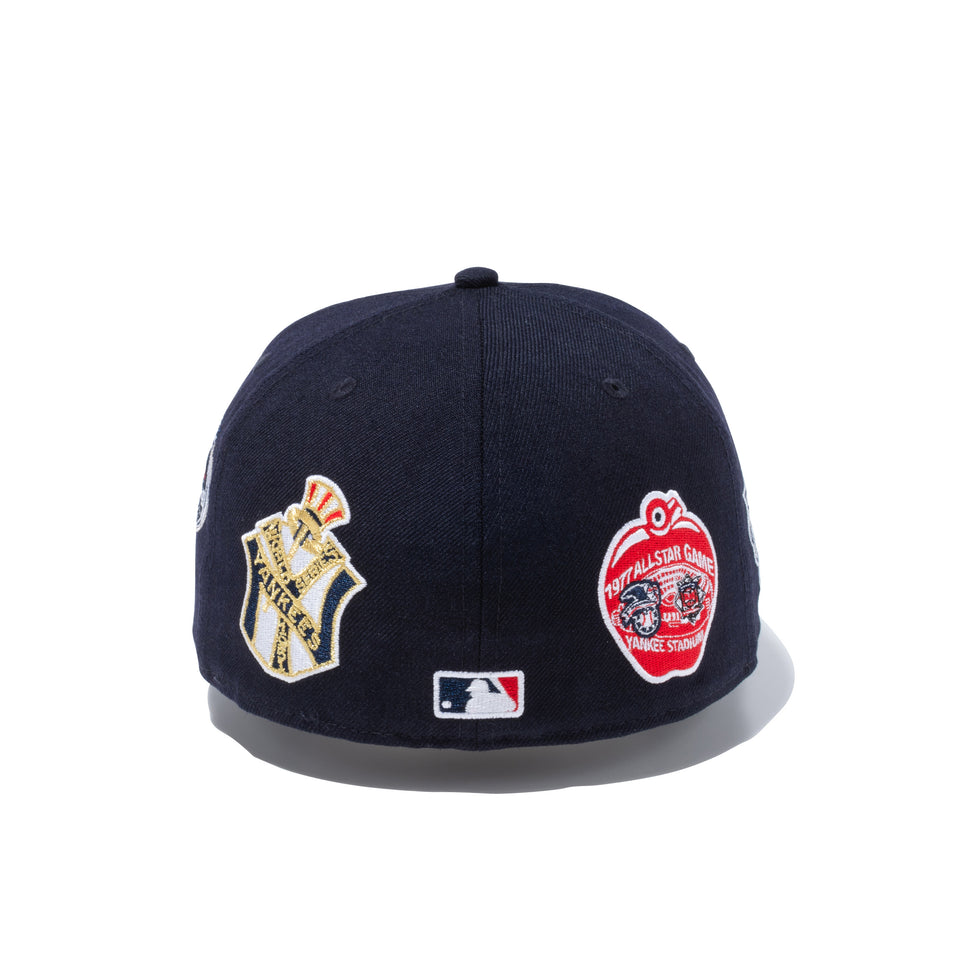59FIFTY MLB エンブレム ニューヨーク・ヤンキース マルチロゴ ネイビー