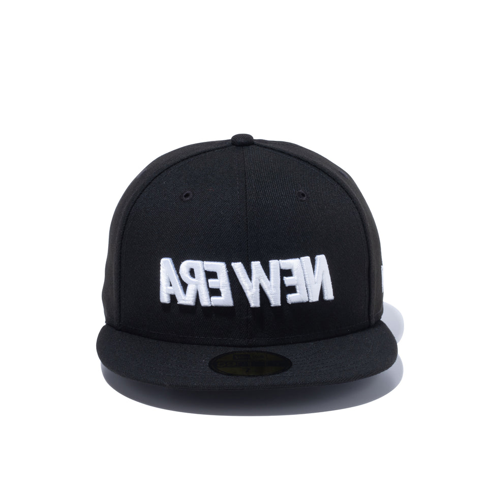 59FIFTY ミラーロゴ ワードマーク ブラック
