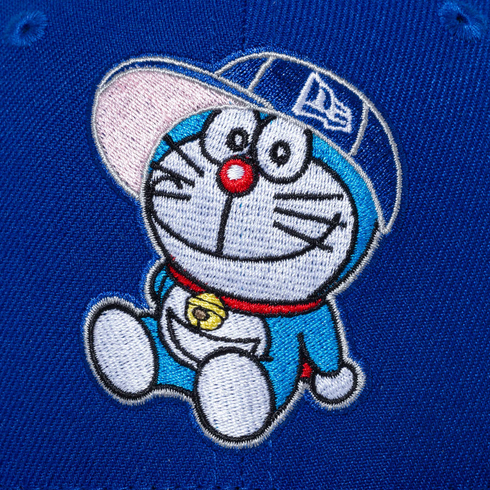 Youth 9FIFTY ドラえもん ライトロイヤル ピンクアンダーバイザー