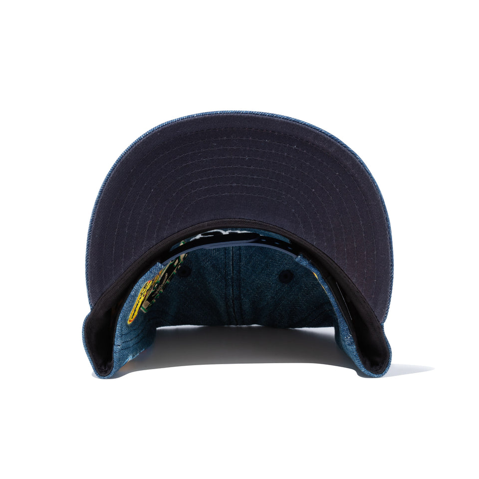 9FIFTY NYC ステッカー ウォッシュドデニム