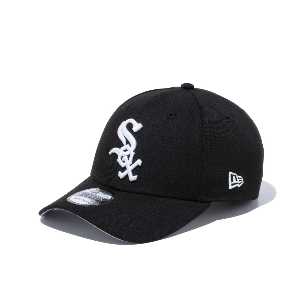 9FORTY MLBワールドシリーズ シカゴ・ホワイトソックス サイドパッチ ブラック
