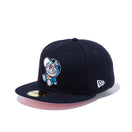 59FIFTY ドラえもん ネイビー ピンクアンダーバイザー