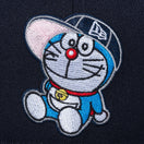 59FIFTY ドラえもん ネイビー ピンクアンダーバイザー