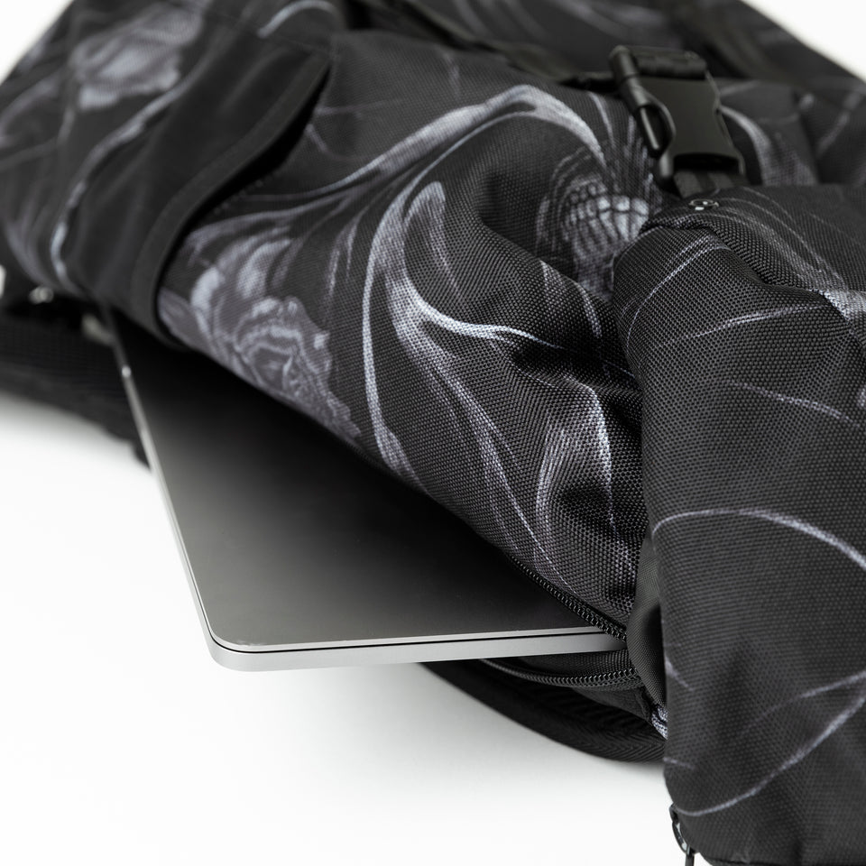 ラックサック Yohji Yamamoto SS22 スカル&ローズ