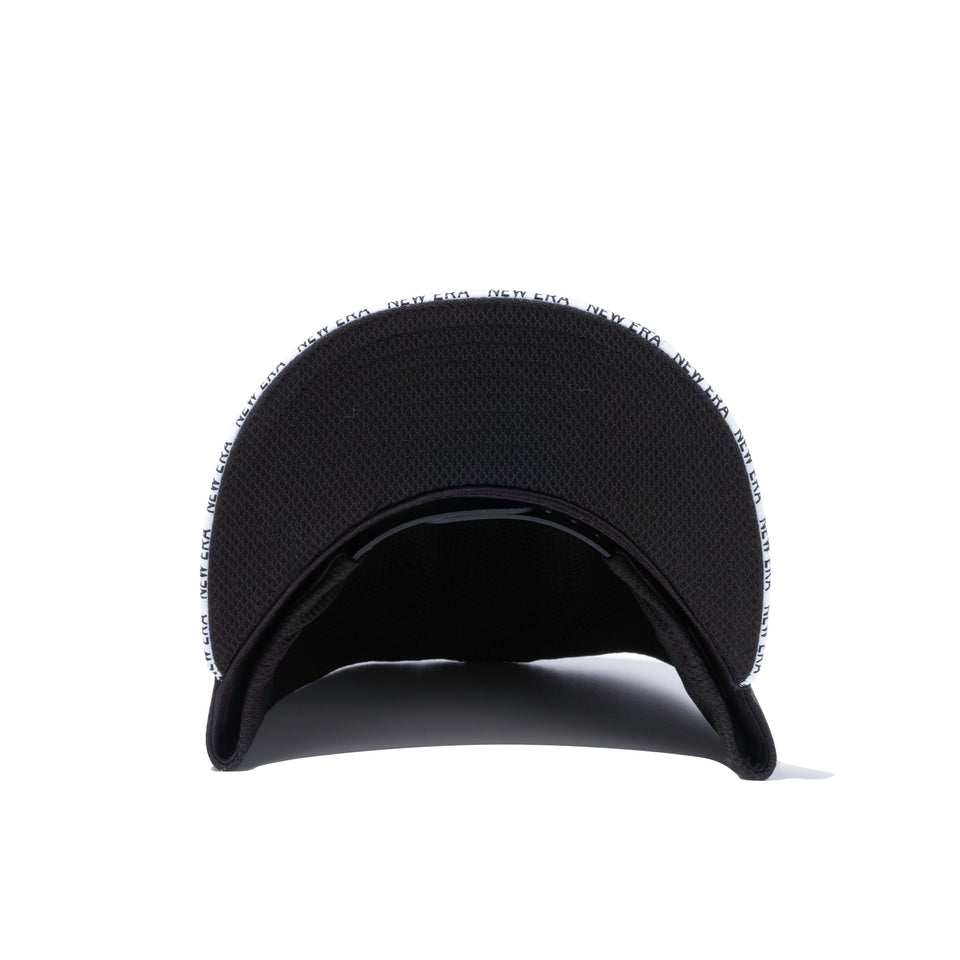 Youth 9FIFTY Diamond Era ボックスロゴ ブラック サンドイッチバイザー
