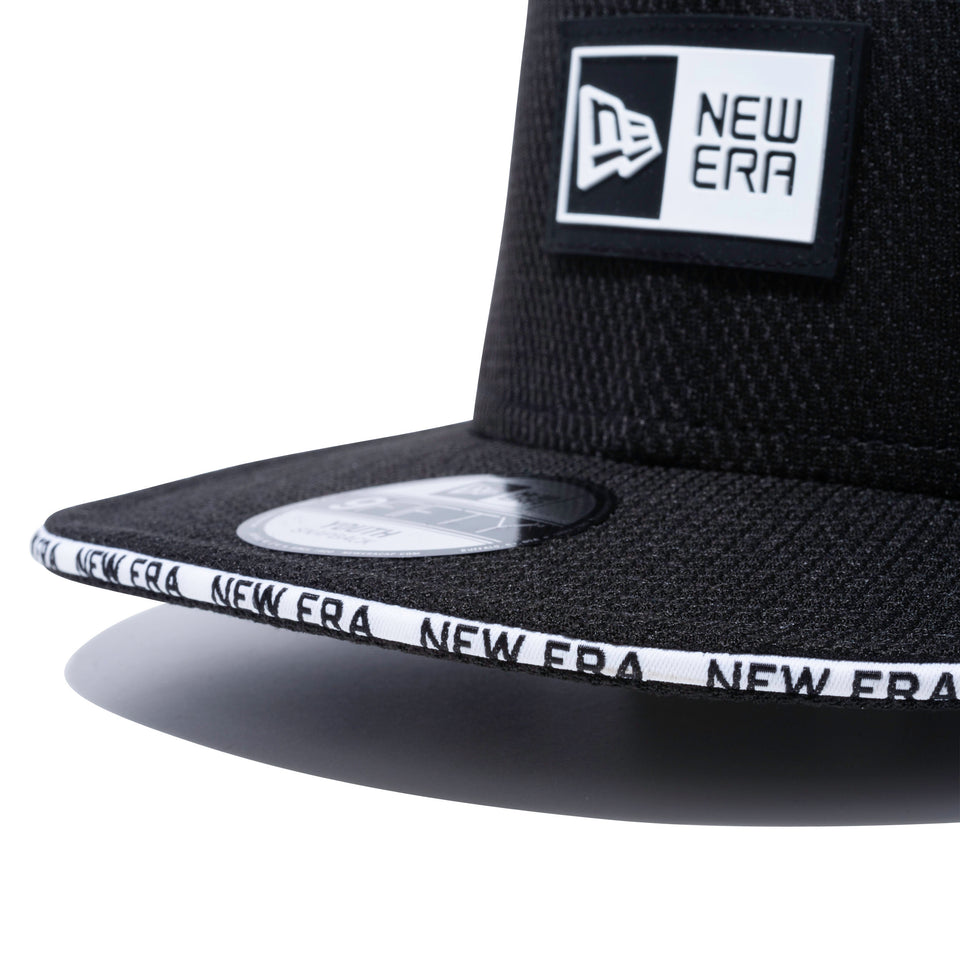 Youth 9FIFTY Diamond Era ボックスロゴ ブラック サンドイッチバイザー