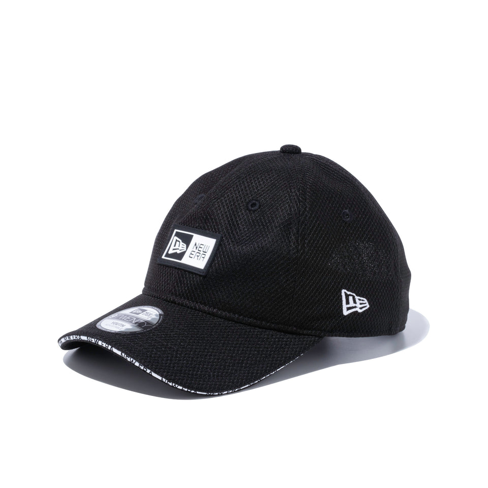 Youth 9TWENTY Diamond Era ボックスロゴ ブラック サンドイッチバイザー