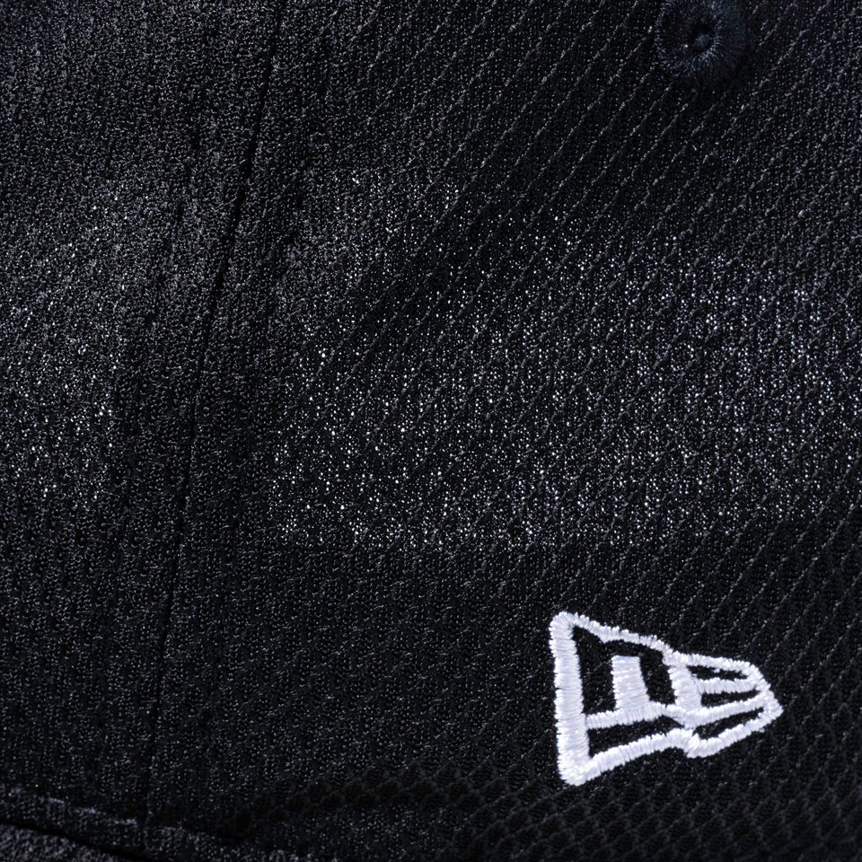 Youth 9TWENTY Diamond Era ボックスロゴ ブラック サンドイッチバイザー