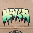 Youth 9TWENTY ドリップロゴ NEW ERA カーキ