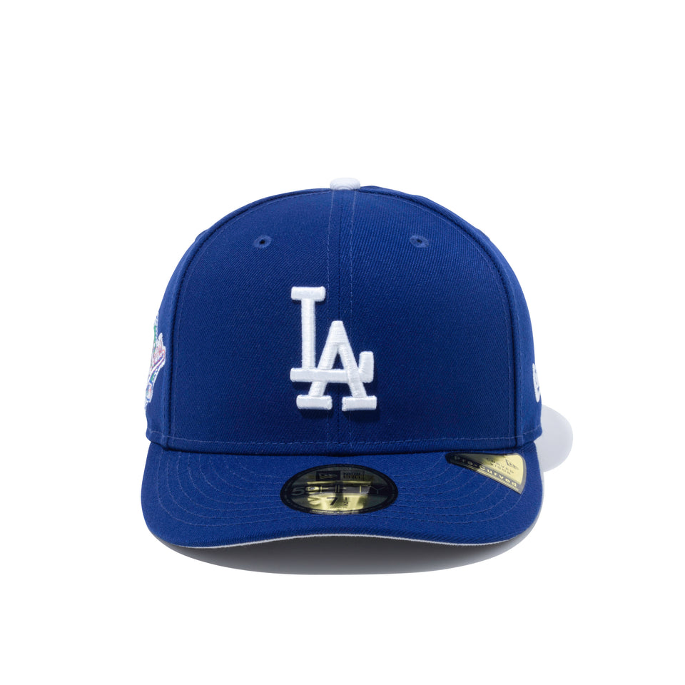 PC 59FIFTY ロサンゼルス・ドジャース サイドパッチ ダークロイヤル