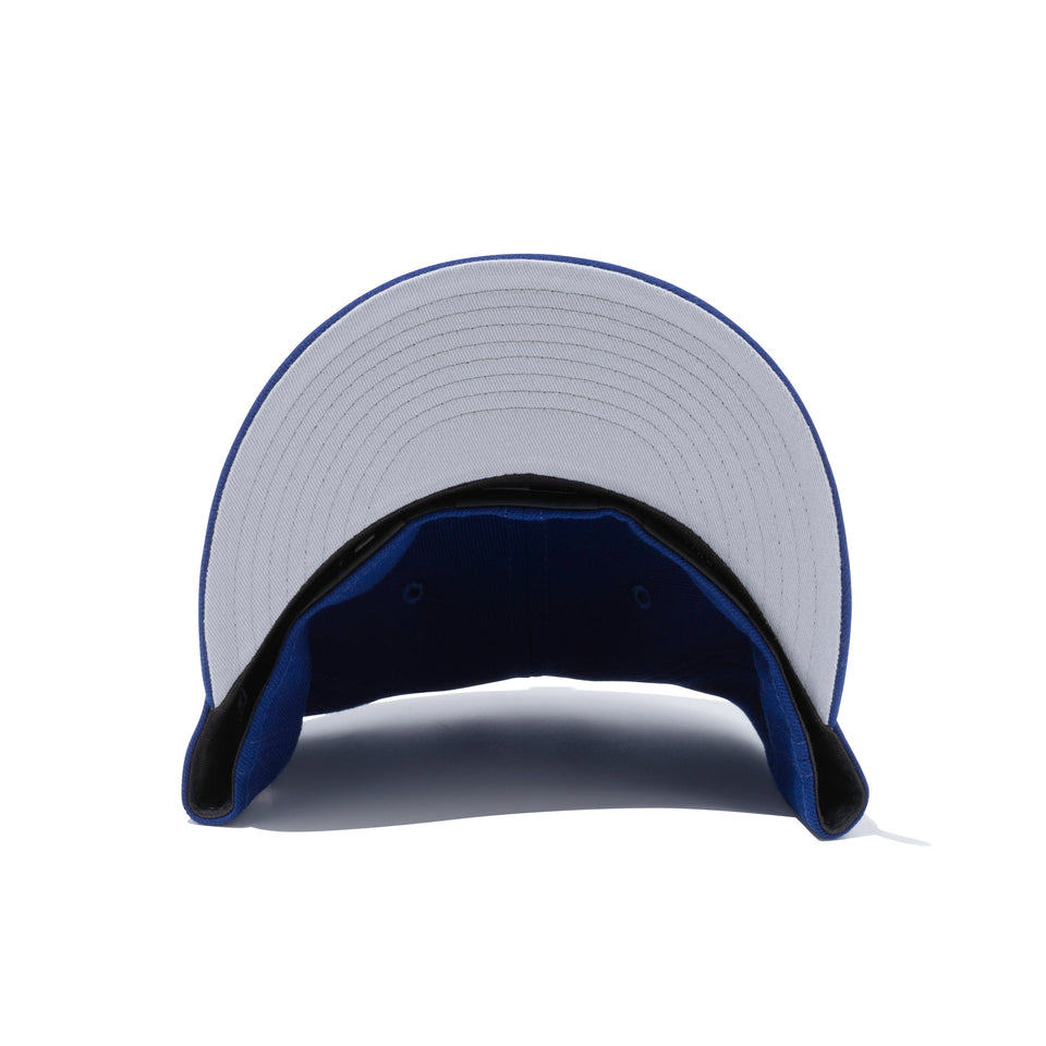 PC 59FIFTY ロサンゼルス・ドジャース サイドパッチ ダークロイヤル