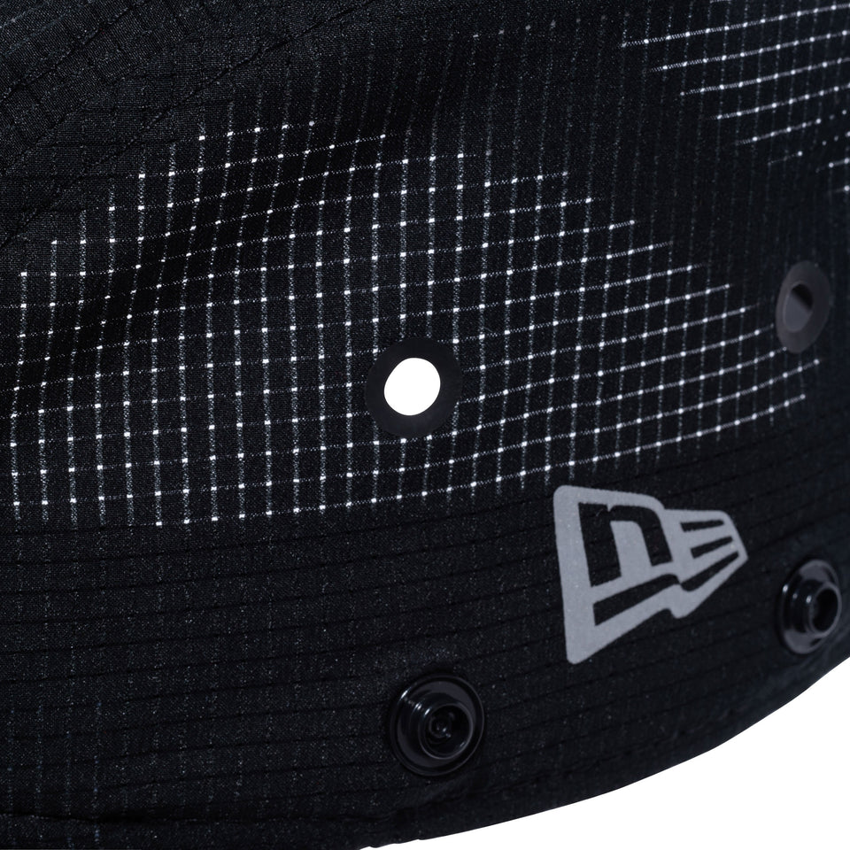 ジェットキャップ COOL DOTS NEW ERA ブラック 【ニューエラ アウトドア】