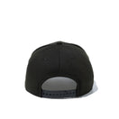 9FIFTY メタルプレート ブラック ゴールドメタル