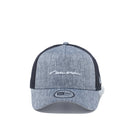 9FORTY A-Frame トラッカー リネンシャンブレー new era ネイビー