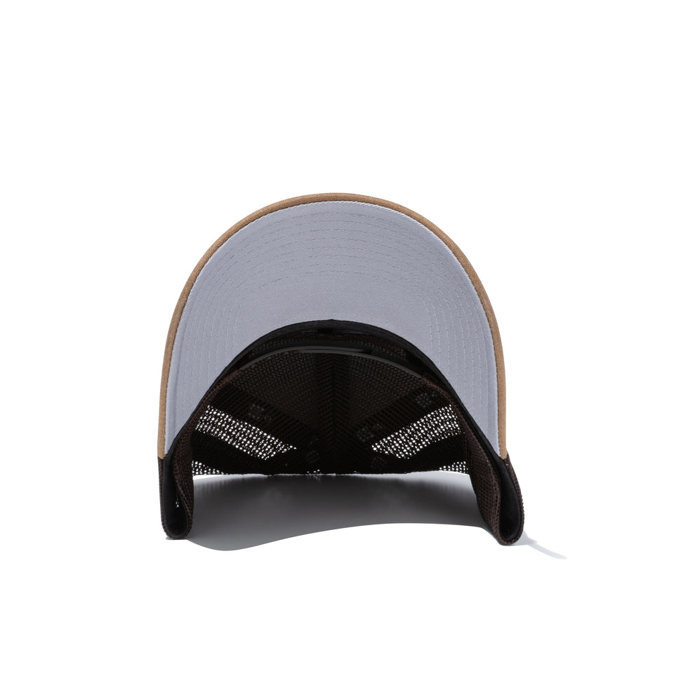 9FORTY A-Frame トラッカー リネンシャンブレー new era キャメルベージュ
