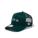 9FORTY A-Frame トラッカー カラフルロゴ NEW ERA ダークグリーン