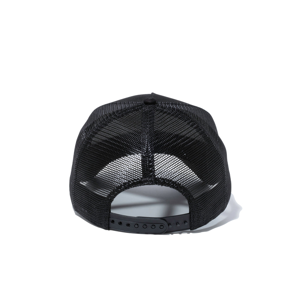 9FORTY A-Frame トラッカー 3トーンロゴ new era ブラック × グリーン