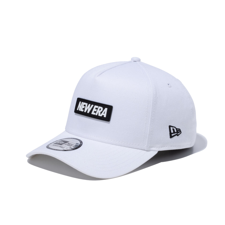 9FORTY A-Frame ラバーロゴ NEW ERA ホワイト