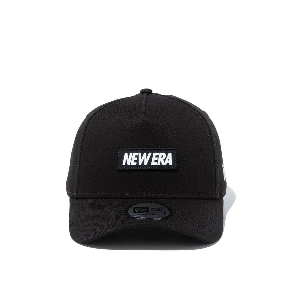 9FORTY A-Frame ラバーロゴ NEW ERA ブラック