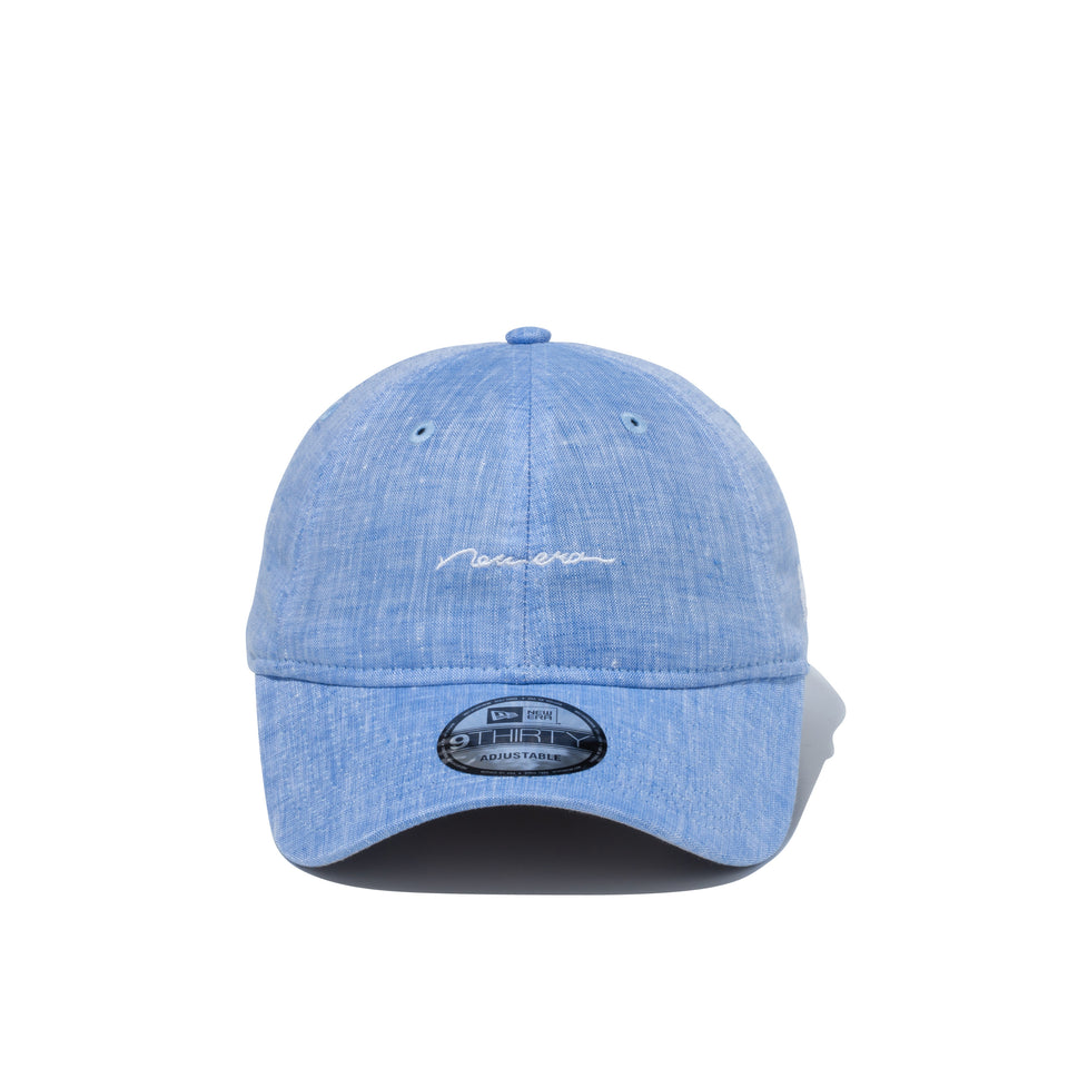 9THIRTY リネンシャンブレー new era サックス