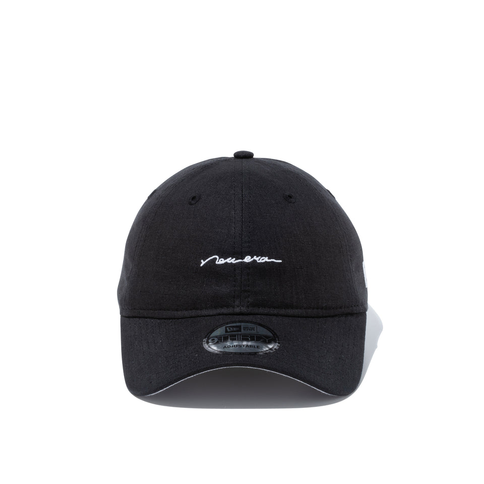 9THIRTY リネンシャンブレー new era ブラック
