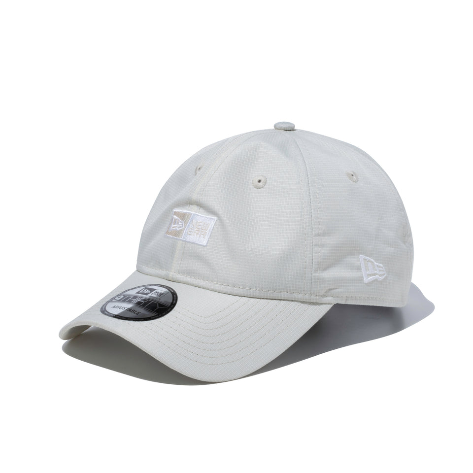 9THIRTY Ripstop Series ボックスロゴ アイボリー