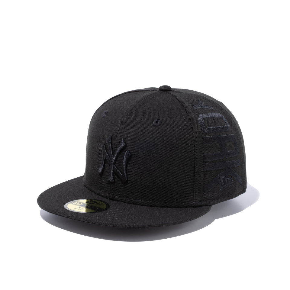 59FIFTY サイドロゴ ニューヨーク・ヤンキース ブラック