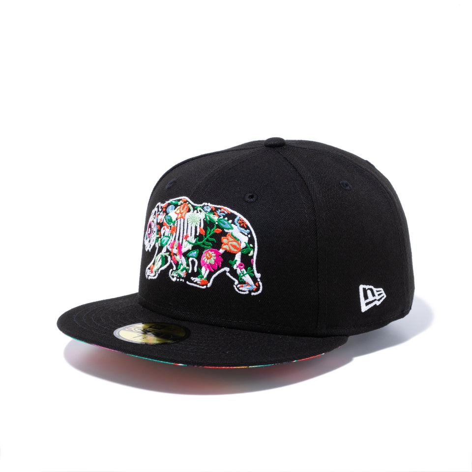 59FIFTY Day of the Dead ベアー セラーぺアンダーバイザー ブラック