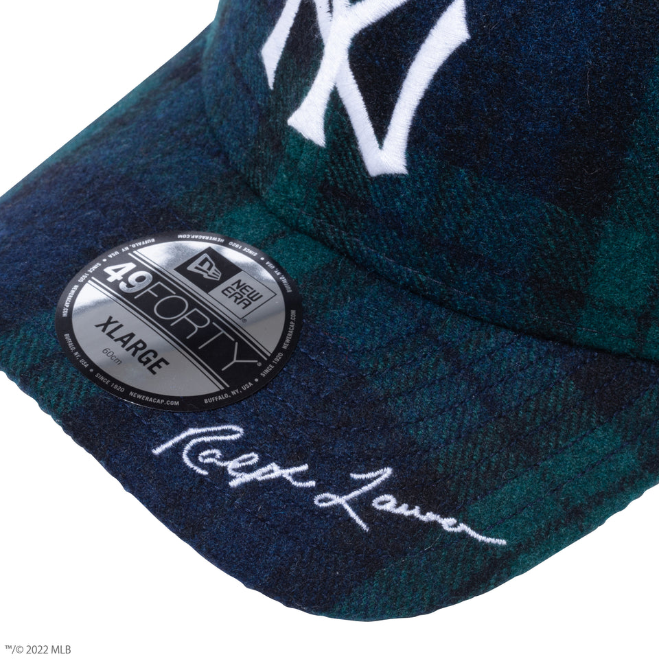 49FORTY POLO RALPH LAUREN ポロ ラルフローレン クーパーズタウン ニューヨーク・ヤンキース ブラックウォッチ