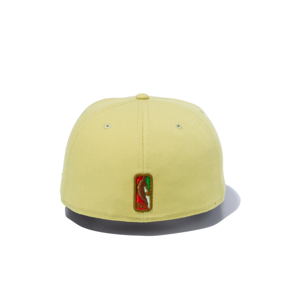 59FIFTY COOKIE ロサンゼルス・レイカーズ ベガスゴールド グリーンアンダーバイザー