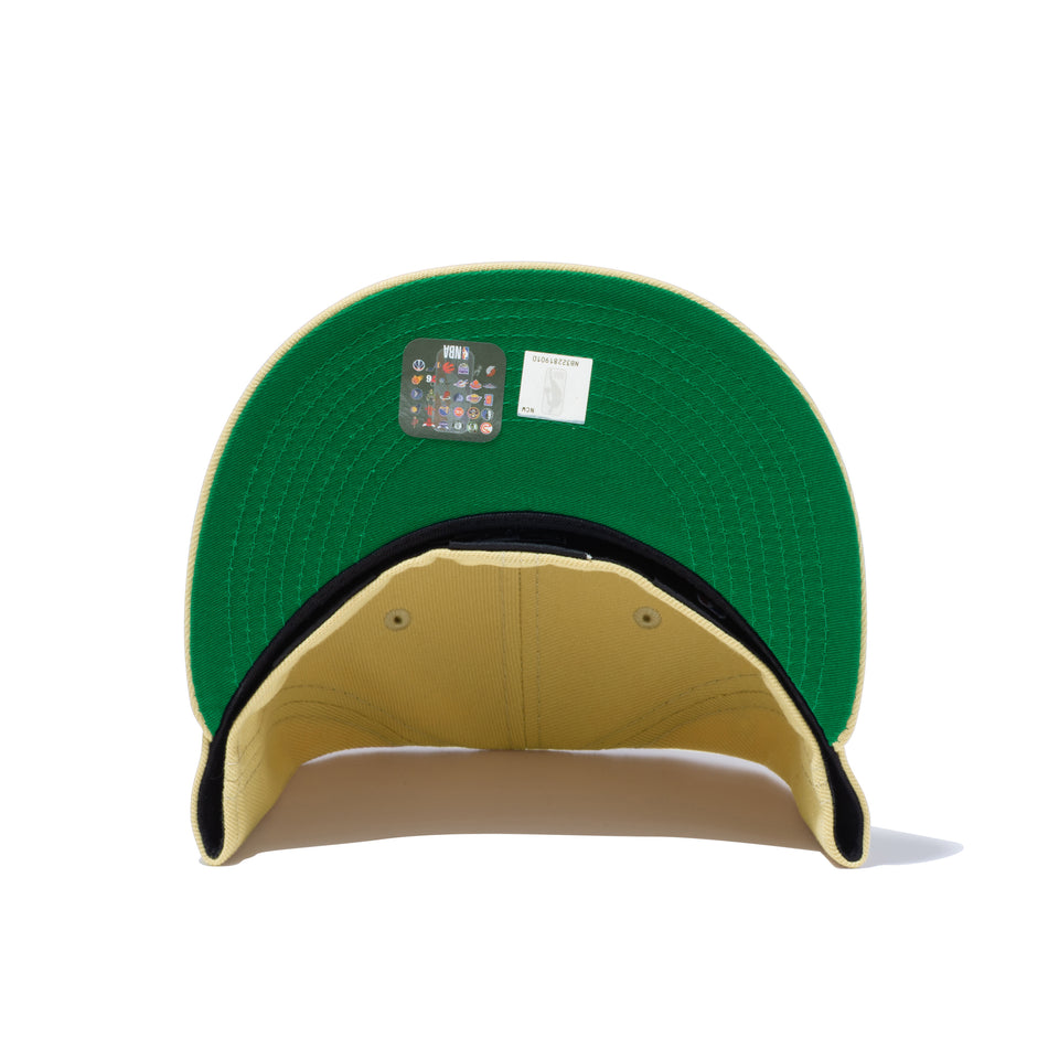 59FIFTY COOKIE ブルックリン・ネッツ ベガスゴールド グリーンアンダーバイザー