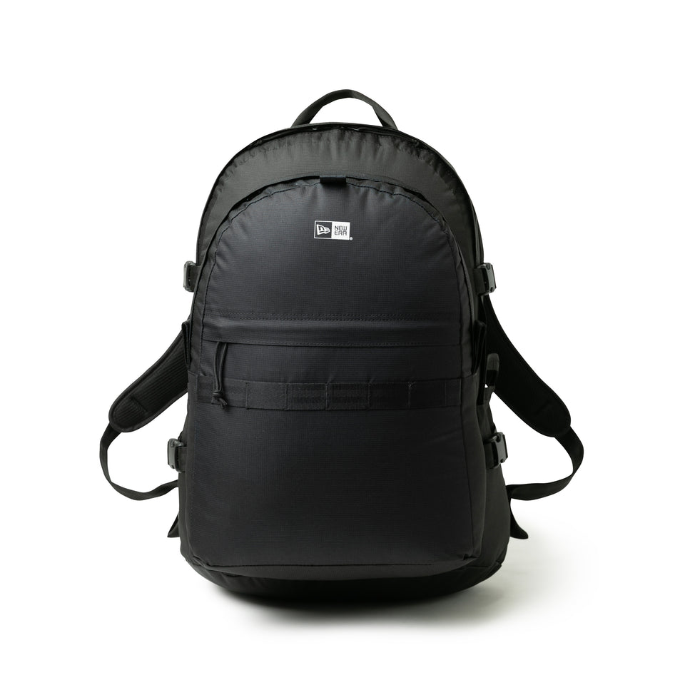 キャリアパック 35L ライトウェイト プリントロゴ ブラック
