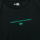 Youth 半袖 コットン Tシャツ Originators of the True Fitted サークルロゴ ブラック