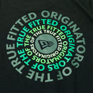 Youth 半袖 コットン Tシャツ Originators of the True Fitted サークルロゴ ブラック