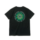 Youth 半袖 コットン Tシャツ Originators of the True Fitted サークルロゴ ブラック