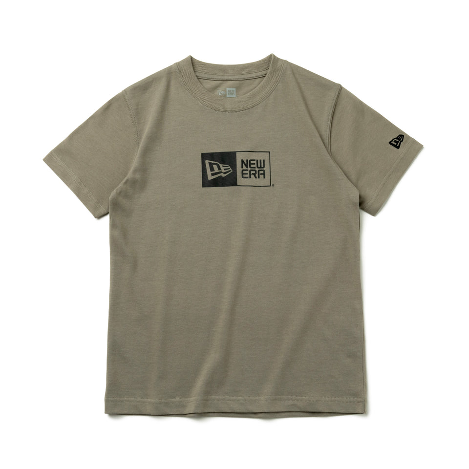 Youth 半袖 コットン Tシャツ ボックスロゴ ミッド ペブル