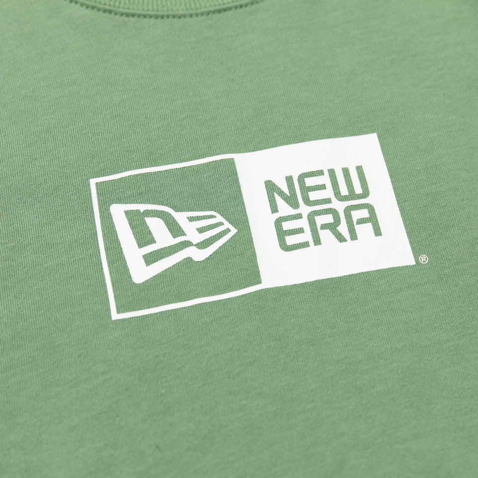 Youth 半袖 コットン Tシャツ ボックスロゴ ミッド モス