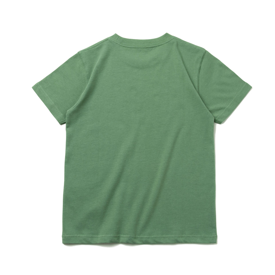 Youth 半袖 コットン Tシャツ ボックスロゴ ミッド モス
