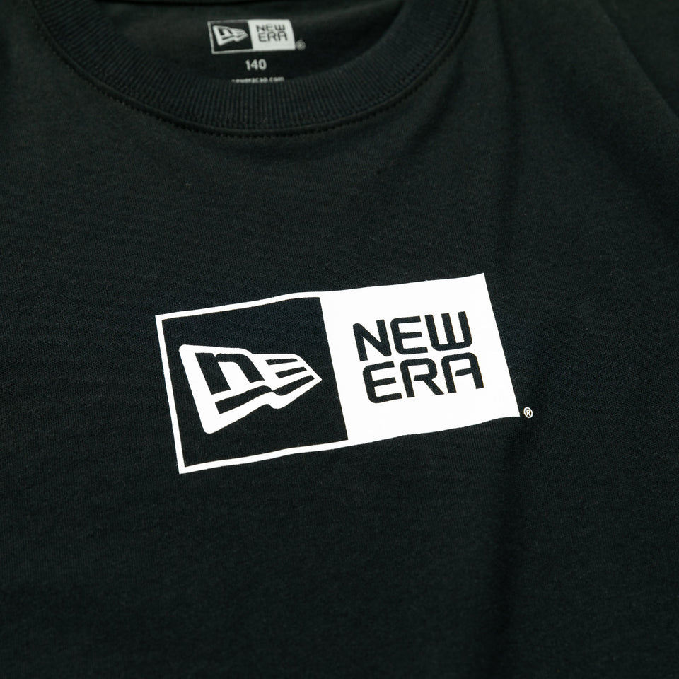 Youth 半袖 コットン Tシャツ ボックスロゴ ミッド ブラック