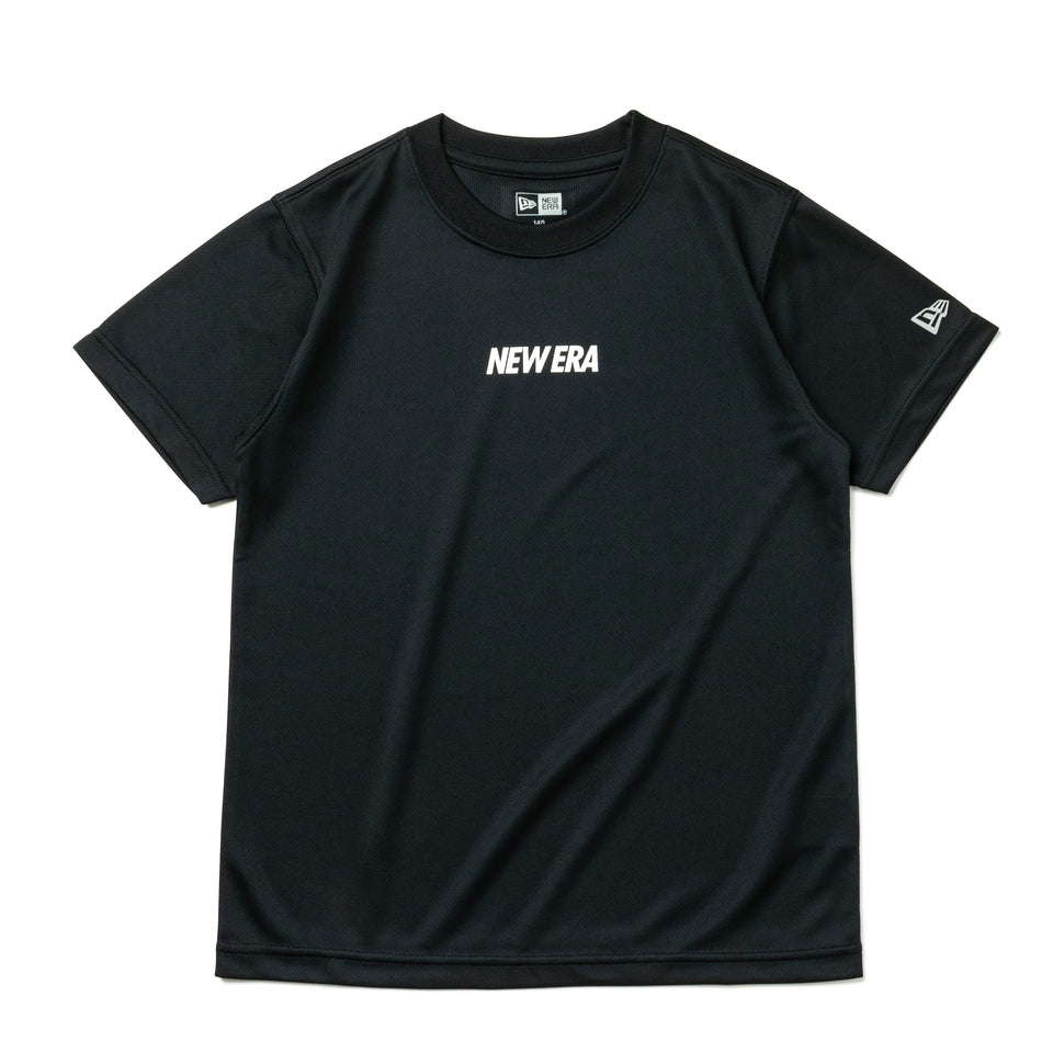 Youth 半袖 テック Tシャツ ミニロゴ ブラック