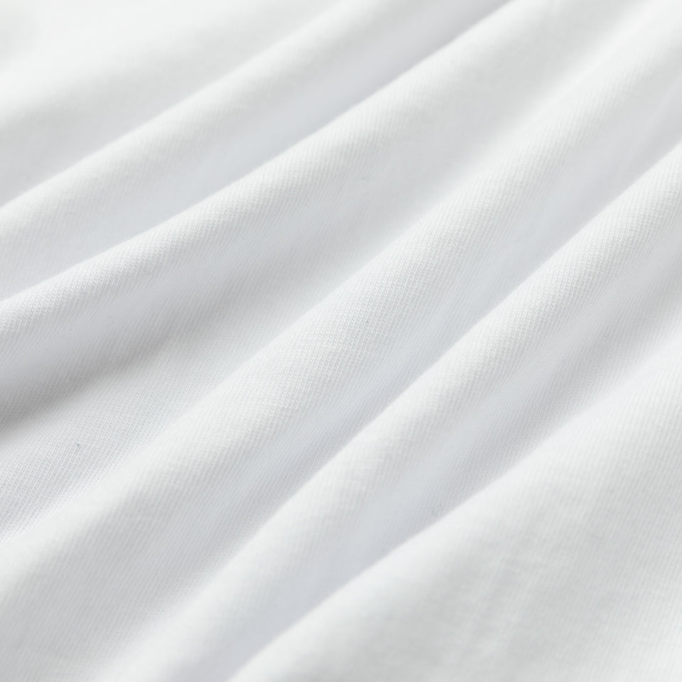 半袖 コットン Tシャツ Originators of the True Fitted ホワイト リラックスフィット