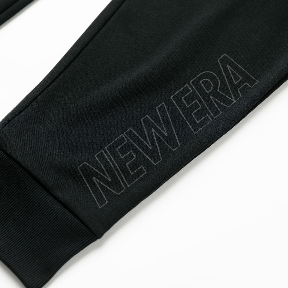 ドライスウェットパンツ アウトライン ワードマーク ブラック 【Performance Apparel】