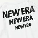 長袖 パフォーマンス Tシャツ オーバーサイズド スリーロゴ ホワイト 【Performance Apparel】