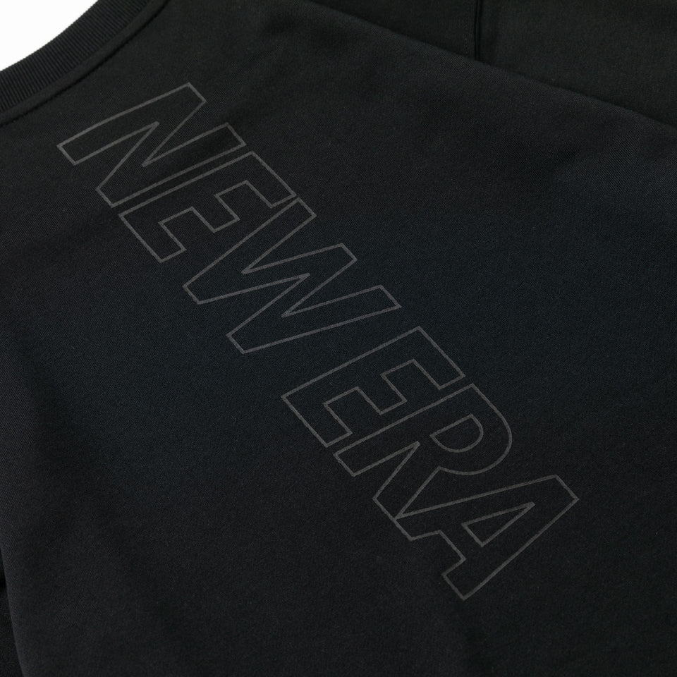 ドライスウェット クルーネック ワードマーク ブラック 【Performance Apparel】