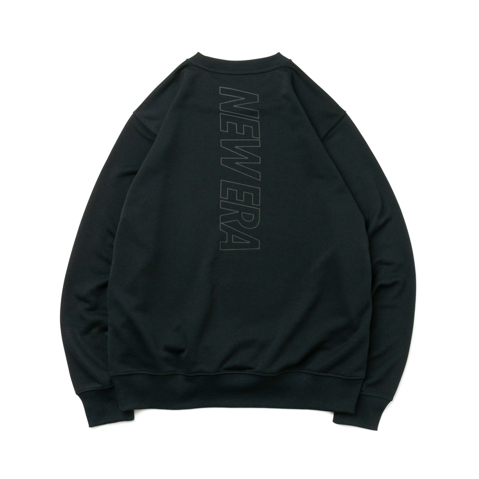 ドライスウェット クルーネック ワードマーク ブラック 【Performance Apparel】