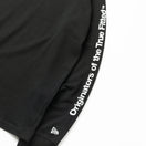 長袖 コットン Tシャツ Originators of the True Fitted ボックスロゴ ブラック レギュラーフィット