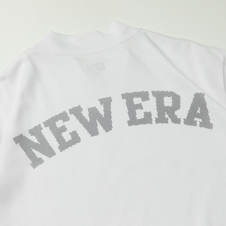 【ゴルフ】 半袖 ミドルネック パフォーマンス Tシャツ アーチロゴ ホワイト