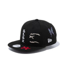 Youth 9FIFTY 鬼滅の刃 柱 オールオーバー ブラック