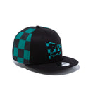 Youth 9FIFTY 鬼滅の刃 竈門炭治郎 フラッグロゴ ブラック